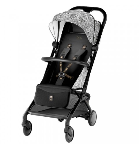 Kinderkraft Pilot 2 - lekki samolotowy wózek spacerowy do 22 kg | Bizuu Lunar Black